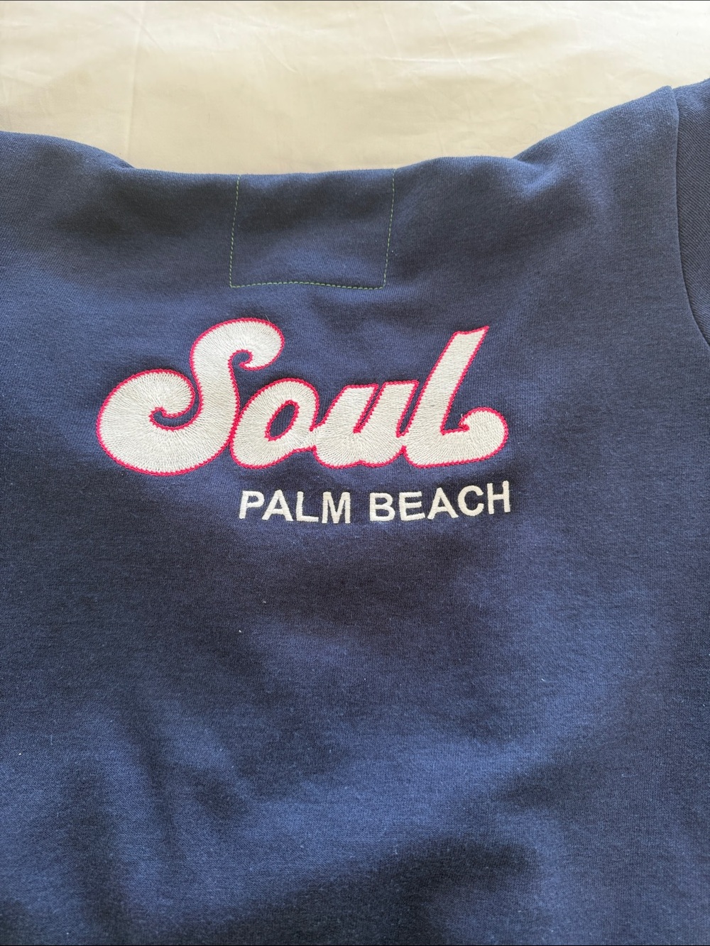 Aviator Nation Zip-Up Hoodie Soul Cycle Palm Beach - Picture 3 of 4